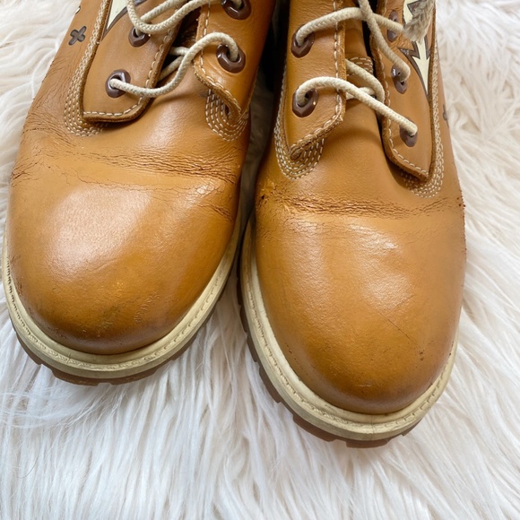 Vintage Rare Custom Timberland Boots Sz 7 - Picture 10 of 15